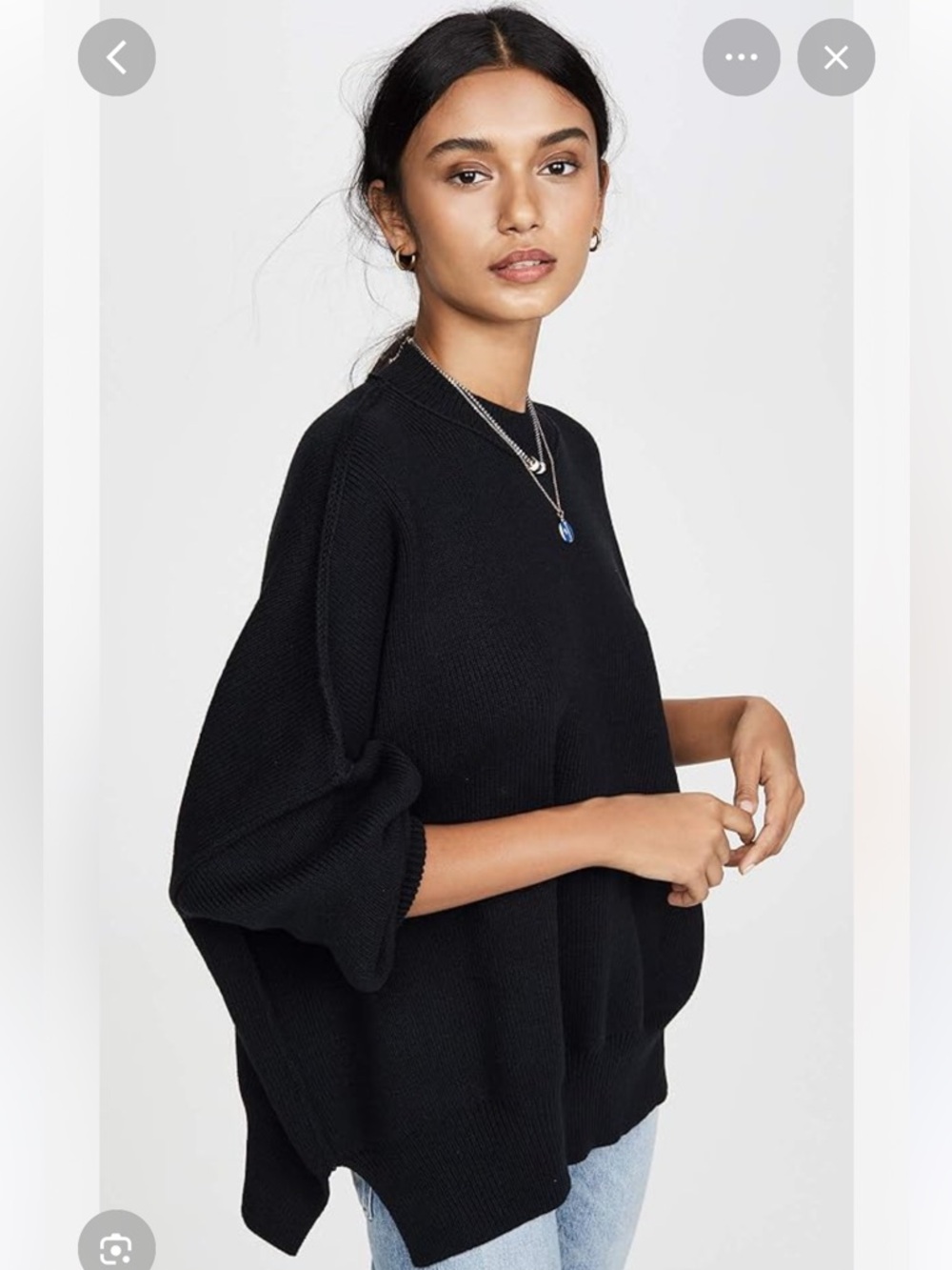 Free People easy street tunic sweater